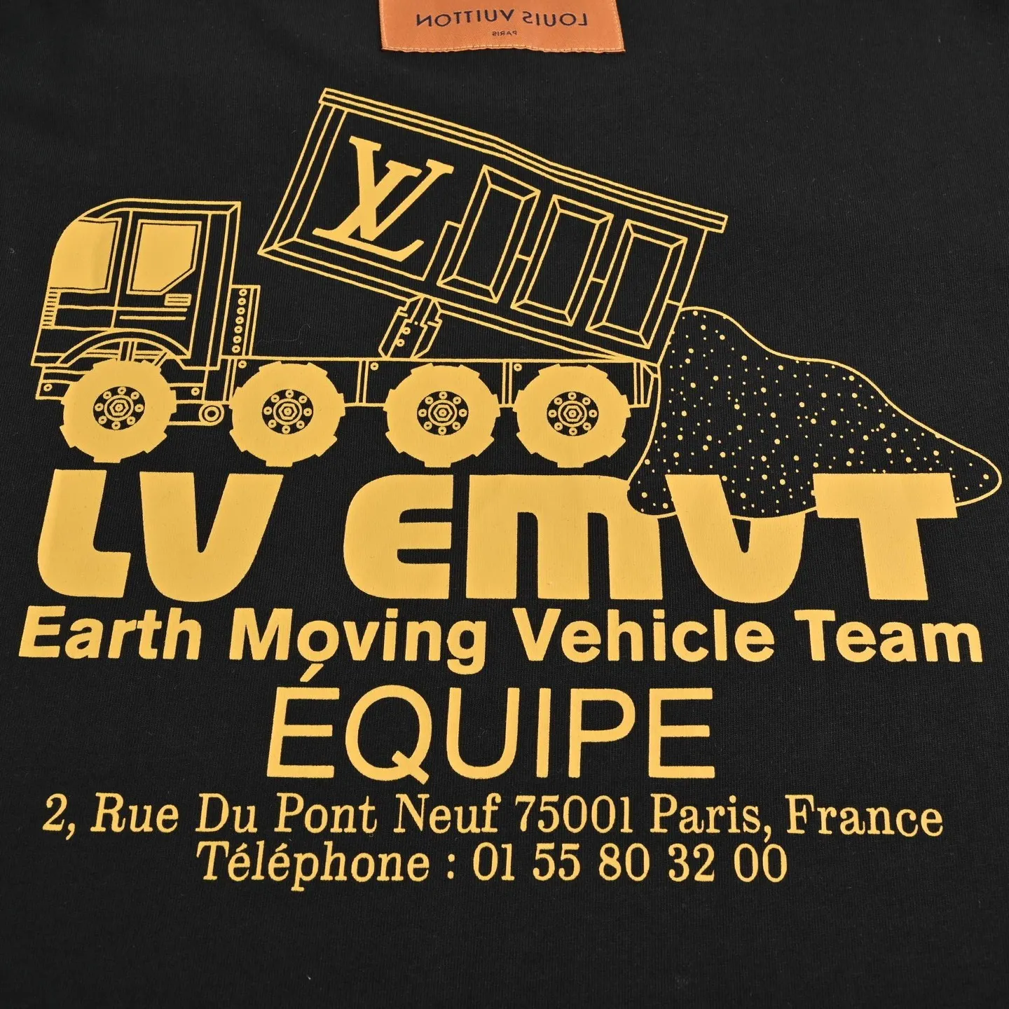 Louis Vuitton/Louis Vuitton 23ss truck short sleeves